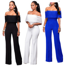 Selling Woman Rompers and Jumpsuits Fashion Ladies Womens Wide Leg Jumpsuit